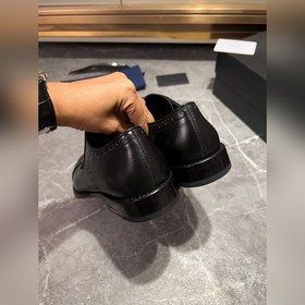 Мужские кожаные туфли PRADA, импортный товар, материал： кожа высш