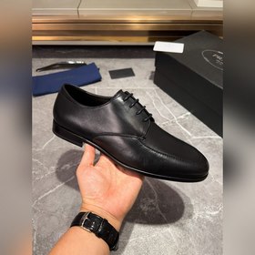 Мужские кожаные туфли PRADA, импортный товар, материал： кожа высш