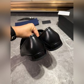 Мужские кожаные туфли PRADA, импортный товар, материал： кожа высш