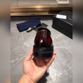 Мужские кожаные туфли PRADA, импортный товар, материал： кожа деся