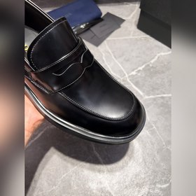 Мужские кожаные туфли PRADA, импортный товар, материал： кожа деся