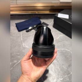 Мужские кожаные туфли PRADA, импортный товар, материал： кожа деся