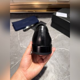 Мужские кожаные туфли PRADA, импортный товар, материал： кожа высш