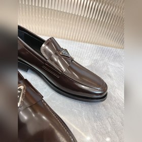 Prada – высококачественные мужские кожаные туфли для повседневной