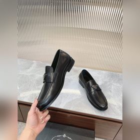 Prada – высококачественные мужские кожаные туфли для повседневной