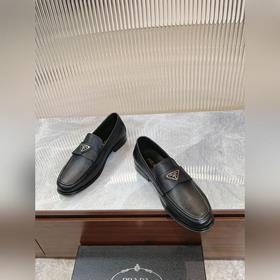 Prada – высококачественные мужские кожаные туфли для повседневной