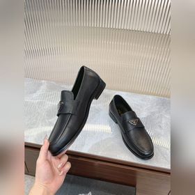Prada – высококачественные мужские кожаные туфли для повседневной
