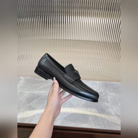 Prada – высококачественные мужские кожаные туфли для повседневной