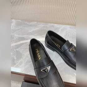 Prada – высококачественные мужские кожаные туфли для повседневной