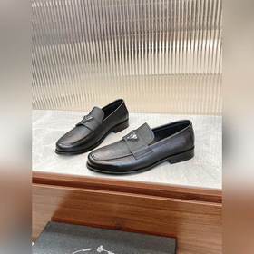 Prada – высококачественные мужские кожаные туфли для повседневной