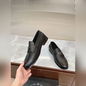 Prada – высококачественные мужские кожаные туфли для повседневной