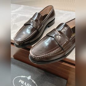 Prada – высококачественные мужские кожаные туфли для повседневной