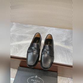 Prada – высококачественные мужские кожаные туфли для повседневной