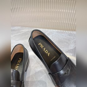 Prada – высококачественные мужские кожаные туфли для повседневной