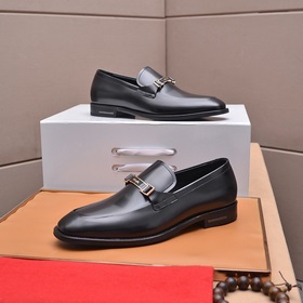 Оригинальный товар, кожаная подошва PRADA — мужские деловые и по