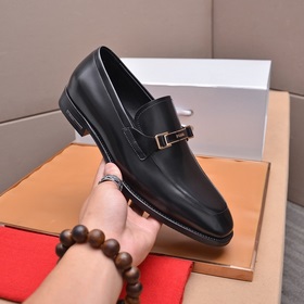 Оригинальный товар, кожаная подошва PRADA — мужские деловые и по