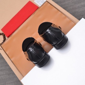 Оригинальный товар, кожаная подошва PRADA — мужские деловые и по