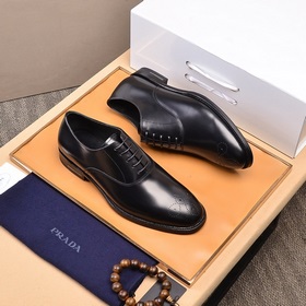 Prada 【PRADA】 Высочайшее мастерство, полностью ручная работа, кож