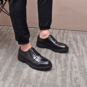 Торговая марка товара： Prada «Прада» оригинальные кожаные туфли
