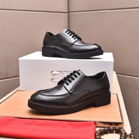 Торговая марка товара： Prada «Прада» оригинальные кожаные туфли