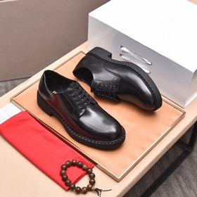 Торговая марка товара： Prada «Прада» оригинальные кожаные туфли