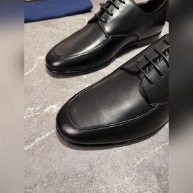 Мужские кожаные туфли PRADA, импортный товар, материал： кожа высш