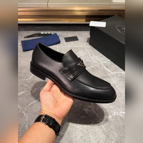 Мужские кожаные туфли PRADA, импортный товар, материал： кожа высш