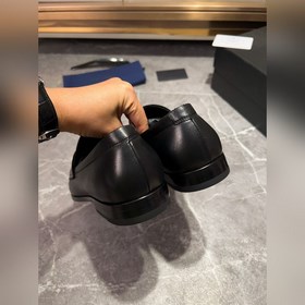 Мужские кожаные туфли PRADA, импортный товар, материал： кожа высш