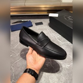 Мужские кожаные туфли PRADA, импортный товар, материал： кожа высш