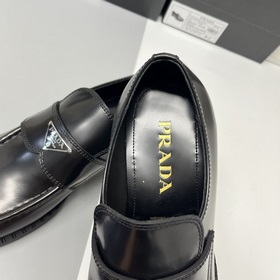 PRADA Лоферы ② Мужские лоферы новой модели, итальянская кожа с от
