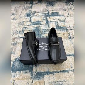 PRADA ~ Размер： 38-45 Новые высококачественные мужские кожаные т
