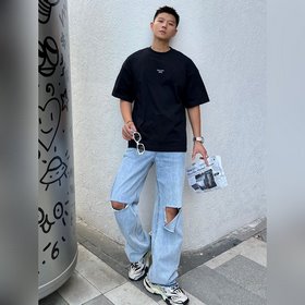 Prada Новая модель с двойным слоем и принтом букв. Буквы на футбо