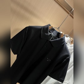 PRADA Prada 2025 весна-лето, новая классическая короткорукавая ру