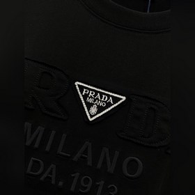 Prada 2025ss, весенне-летняя коллекция, короткий рукав, официальн
