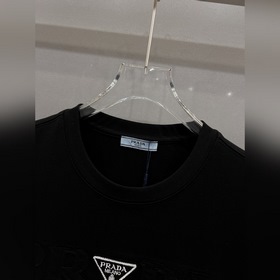 Prada 2025ss, весенне-летняя коллекция, короткий рукав, официальн