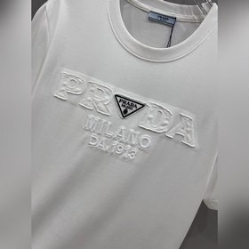 Prada 2025ss, весенне-летняя коллекция, короткий рукав, официальн