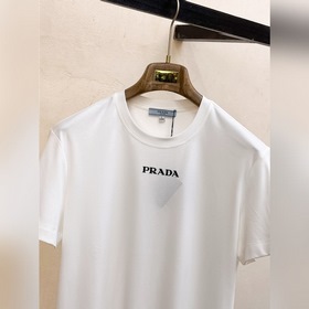 Prada 25ss весна-лето, новая модель, оригинальная мужская футболк