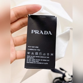 Prada 25ss весна-лето, новая модель, оригинальная мужская футболк