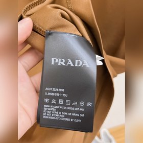 Prada 25ss весна-лето, новая модель, оригинальная мужская футболк