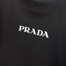 Prada 25ss весна-лето, новая модель, оригинальная мужская футболк