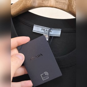Prada 25ss весна-лето, новая модель, оригинальная мужская футболк
