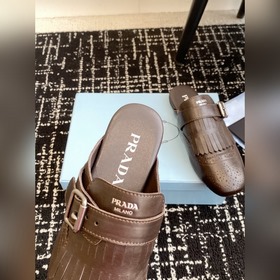 Покупка по доверенности Prada 25ss Prada Подиумная модель ретро-