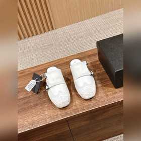 Prada Подиумная модель ретро туфли с бахромой, с ремешком и полуо