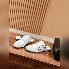 Prada Подиумная модель ретро туфли с бахромой, с ремешком и полуо