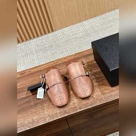 Prada Подиумная модель ретро туфли с бахромой, с ремешком и полуо