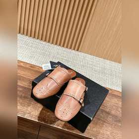 Prada Подиумная модель ретро туфли с бахромой, с ремешком и полуо