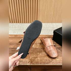 Prada Подиумная модель ретро туфли с бахромой, с ремешком и полуо