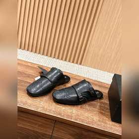 Prada Подиумная модель ретро туфли с бахромой, с ремешком и полуо