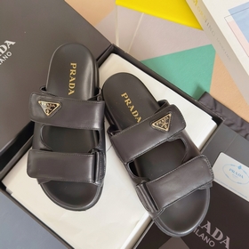 Топовая версия： женская модель Prada P-серия Nappa, толстая подо