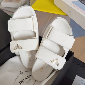 Топовая версия： женская модель Prada P-серия Nappa, толстая подо